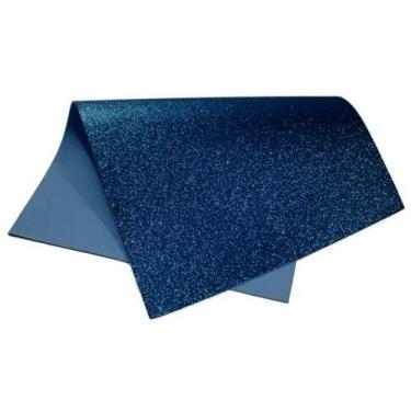 Imagem de Pacote EVA Emborrachado com 5 Un C/ Glitter 40X60cm Cores - Liquida Ta