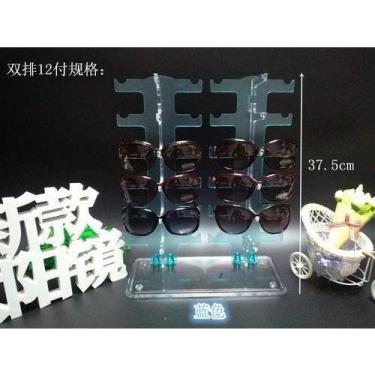 Imagem de Kit 10 Expositor Acrilico P Oculos Solar Grau Tipo Torre 2x6 - oem