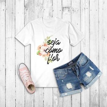 Imagem de Tshirt Seja Como Flor- Camiseta -feminina- masculina- baby look - Koup