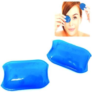Imagem de Bolsa Para Pálpebras Olhos Gel Anti Olheiras Inchaços Alivia Terçol Do