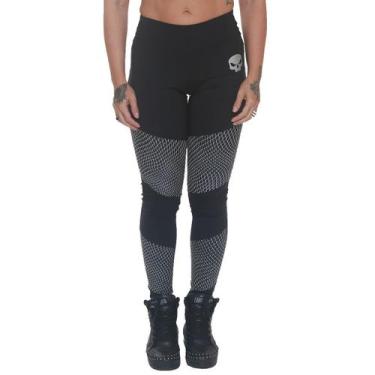 Imagem de Legging grind preto - black skull - clothing (g), G, PRETO