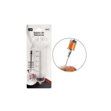 Imagem de Seringa Injetora de Temperos 60ml Preparo Culinário 1 Unidade - FWB