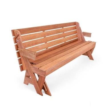 Imagem de Banco Mesa PREMIUM Madeira de LEI 2m Área Externa - TreeArbor