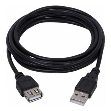 Imagem de Cabo Usb 2.0 Extensão 2 Metros Extensor Macho Fêmea - VIL