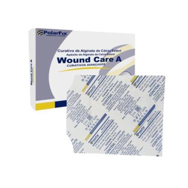 Imagem de Curativo de Alginato de Cálcio Estéril 10cm x 10cm PolarFix Wound Care