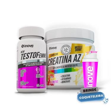 Imagem de CREATINA AZ - TESTOFEMME - GANHE COQUETELEIRA-Feminino