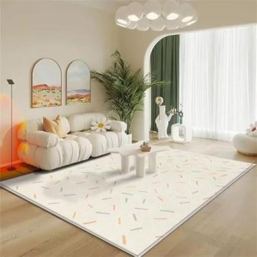 Imagem de HJZSZX Tapete para sala de estar, quarto, estilo creme, tapete de cabeceira, confortável, tapete de chão de área grande, DD385, YD, A, 300x400CM