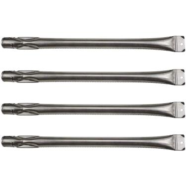 Imagem de Tubos de Queimador de Grelha de Aço Inoxidável 43.2 cm Substituição para Bakers and Chefs GR2039201-MM-00, ST1017-012939, GR2039201-BC-00, Members Mark Gas Grill, Pacote com 4 Queimadores de Tubo para