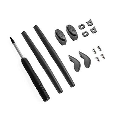 Imagem de BLAZERBUCK Kits de reposição de meias de substituição de orelha e peças de nariz para óculos de sol Oakley Juliet - cinza