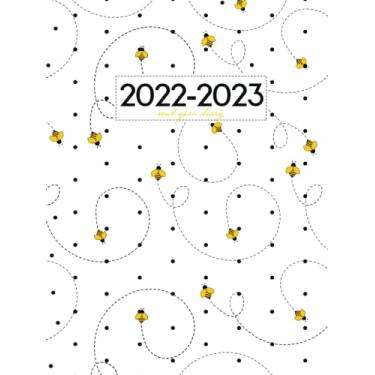 Imagem de A4 Academic Diary 2022-2023 Week To View | Cute Bumble Bees Buzzing on White Hardcover: Mid Year Planner/August 2022 - July 2023 Personal Organiser ... Holiday Dates) Inspirational & Motivational