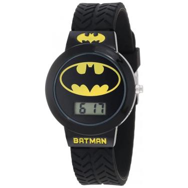 Imagem de Relógio de Quartzo Digital para Crianças de 5 até 15 Anos, Accutime Batman, Preto