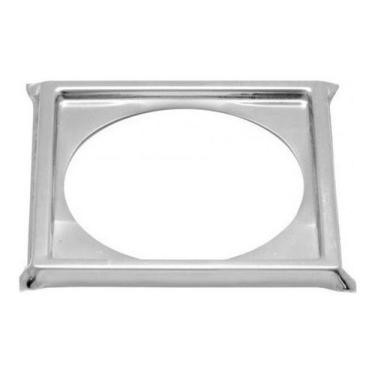 Imagem de Porta grelha ralo click 15x15 suporte cromado inox - Montelar Acabamen