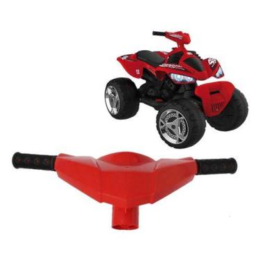 Imagem de Guidão Vermelho Para Quadriciclo 12v - Ref2765 Bandeirante