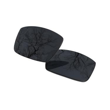 Imagem de ToughAsNails Lentes polarizadas ToughAsNails de reposição para óculos de sol Oakley Gascan – Mais opções, Preto