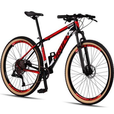 Imagem de Bicicleta 29 Dropp Race 12V Freio Hidráulico Suspensão com Trava no Gu