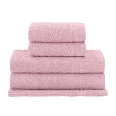 Imagem de Buddemeyer Jogo de Toalhas Botanique Extra Soft Rosa 5 peças