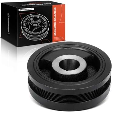 Imagem de A-Premium Polia balanceadora harmônica do motor compatível com Chevrolet Silverado 2500 3500 HD 2017-2024, Silverado 4500 5500 6500 HD 2019-2024 e GMC Sierra 2500 3500 HD 2017-2025, 6,6L