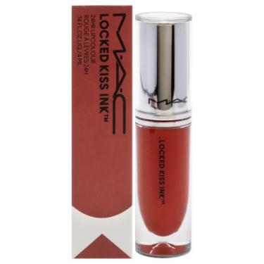 Imagem de Batom Líquido MAC Locked Kiss Ink - Cor 99 Extra Chili