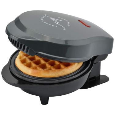 Imagem de Seletivos de Cozinha Mini Máquina de Waffle Antiaderente 1 Fatia, 600W, 110v, KITCHEN SELECTIVES WM 46GY, Cinza
