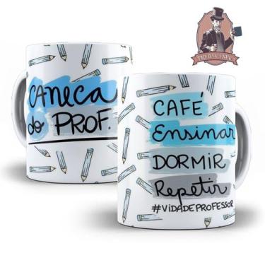 Imagem de Caneca Dia dos Professores Porcelana Personalizada 4 - Tio da Caneca