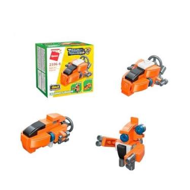 Imagem de Keepplay Bloco de Montar Submarino TransCollector Militar e Transportes 3 em 1