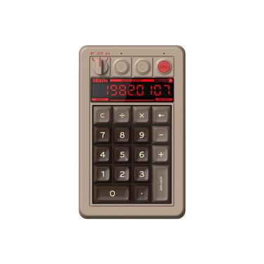 Imagem de Teclado numérico mecânico 8BitDo Retro 18 Bluetooth/2,4G/com fio C64