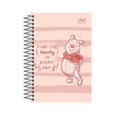 Imagem de Caderno Universitário Pooh Listrado 1 Matéria Office Basics