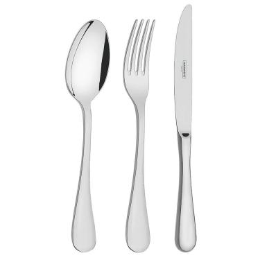 Imagem de Faqueiro Tramontina Classic em Aço Inox com Facas de Mesa Forjadas sem Estojo 101 Peças 66928415