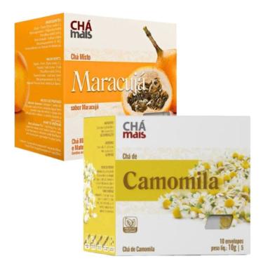 Imagem de Chá de Maracujá e Camomila Cx. 10 sachês Kit com 2