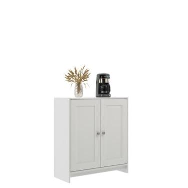 Imagem de Balcão Multiuso Americano, Design Compacto 84cm, Amplo Espaço Interno, para Cozinha, Área de Serviço e Cantinhos