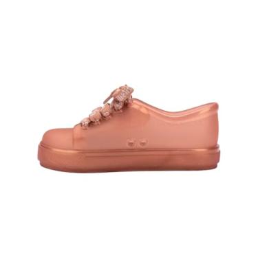 Imagem de mini melissa Tênis Hip M Lover para bebês e crianças pequenas, Marrom perolado, 19