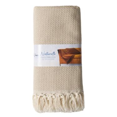 Imagem de Manta para Sofá Versatil Cm 1,20 X 3,00 Bege Mescla