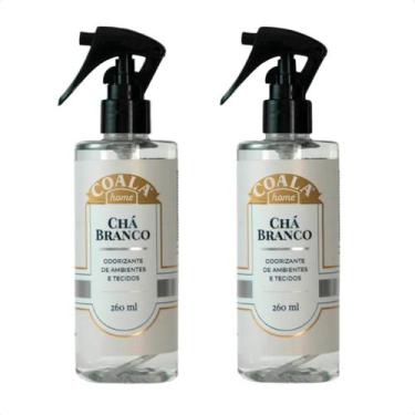 Imagem de Kit 2 Odorizante de Ambiente e Tecidos Chá Branco 260ml Home Spray - C
