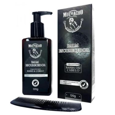 Imagem de Balm Escurecedor Tonalizante de Barba e Cabelo Muchacho 120ml - Com pe