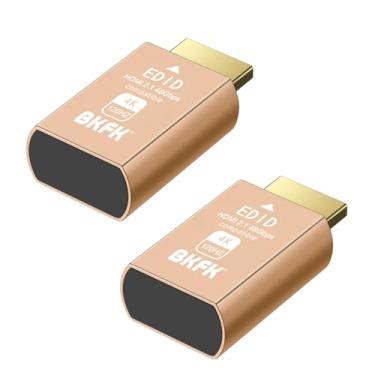 Imagem de Plugue fictício hdmi 4K 120Hz - adaptador de exibição para HDMI, janela virtual Luna Display para emulador doméstico - manequim, dongle sem cabeça Displayport (HDMI-2.1port-4K-120Hz-2P)
