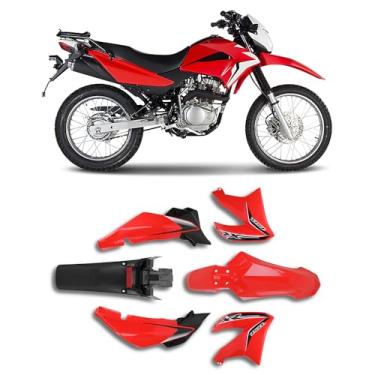 Imagem de IUVWISN Kit De Carenagem Plástico Para Para-Lama Motocicleta Xr150L Dual Sport Dirt Bike