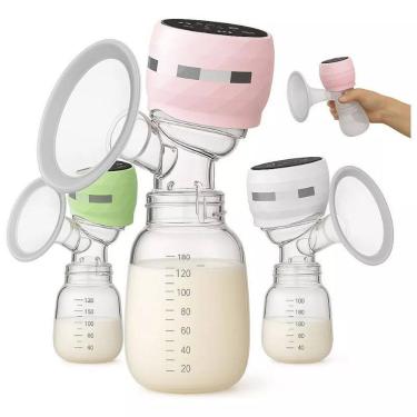 Imagem de Bomba Tirar Leite Materno Eletrica Extratora Bombinha