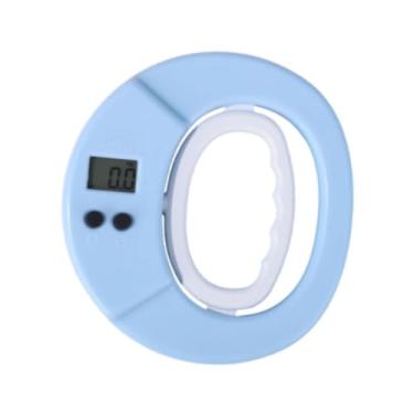 Imagem de oshhni Testador de força de aderência 50kg/ 110 lb dinamômetro de mão digital portátil aperto confortável para crianças adolescentes