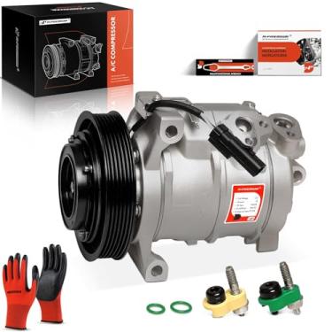 Imagem de A-Premium Compressor de ar condicionado AC compatível com Ram 1500 2014-2018 2020-2023, 1500 Classic 2019 e Jeep Grand WK2 Series Cherokee 2014-2019, 3.0L