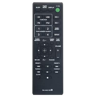 Imagem de Novo controle remoto de substituição RM-AMU185 RMAMU185 para Sony Home Audio System MHC-EC619iP SS-ECL5 HCD-EC619iP HCD-EC619IP MHCEC619iP SSECL5 HCDEC619iP HCDEC619IP HCDEC619IP