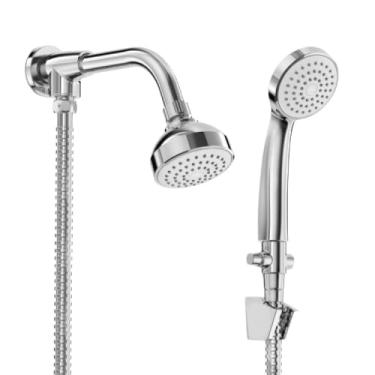 Imagem de Celite Chuveiro 80mm Com Desviador Com Ducha Manual Smart, CROMADO