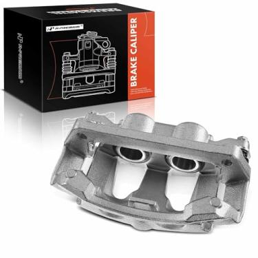 Imagem de A-Premium Conjunto de pinça de freio a disco com suporte compatível com modelos Ford selecionados - Para F-250 Super Duty/F-350 Super Duty 2013 2014 2015 2017 2018 2019, 6.2L/6.7L - Lado esquerdo do