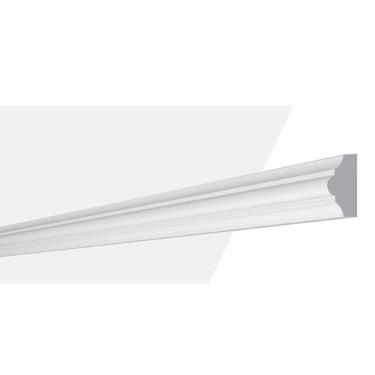 Imagem de Boiserie Rodameio De Poliestireno M3 13Mm X 200Cm X 2,3Cm Branco