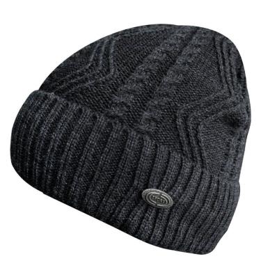 Imagem de Touca Gorro Adulto Peluciada Cinza Escuro Tamanho único