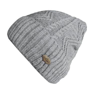 Imagem de Touca Gorro Adulto Peluciada Cinza Tamanho único