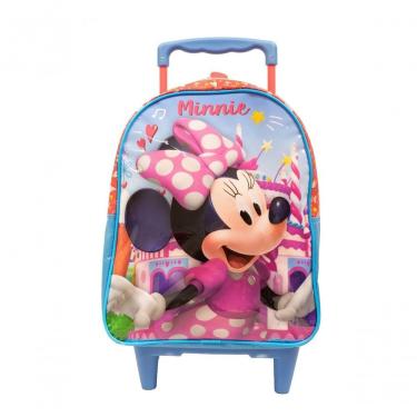Imagem de Mochila Rodinha Infantil Escolar Menina G Minnie Dinsey Xeryus Rosa