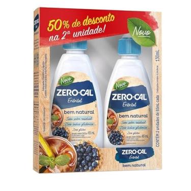 Imagem de Zero-Cal Eritritol Adoçante Líquido 200ml – Substituto do Açúcar para Bebidas e Alimentos – Sem Calorias, Low Carb, Sem Glúten