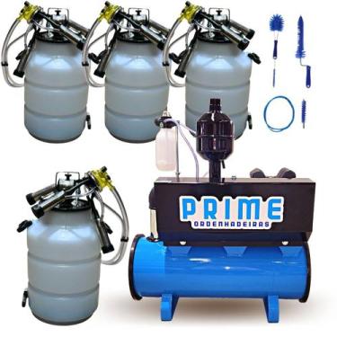 Imagem de Ordenhadeira mêcanica, Motor 2 Cv e 4 Conjuntos De Ordenhar - PRIME, 1