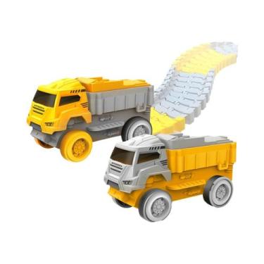 Imagem de Conjunto De Trem De Carro De Brinquedo De Pista Flexível Elétrica Infa