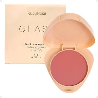 Imagem de Blush Compacto Ruby Rose Glass Gb60 Hb-6120-6
